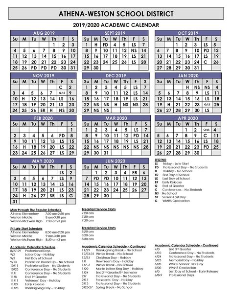 Duke Calendar Spring 2023